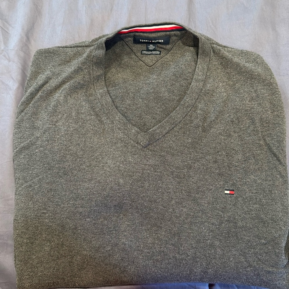 Tommy Hilfiger V Neck Sweater